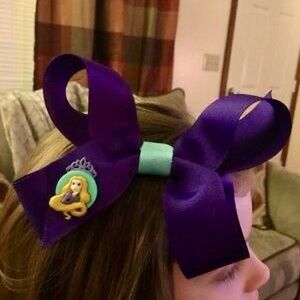 Princess Rapunzel Hair Bow by Bellissimo Bows 👑